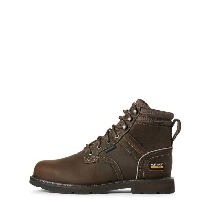 Ariat Groundbreaker 6" II - Werkschoenen DonkerBruin Heren - 29337-045